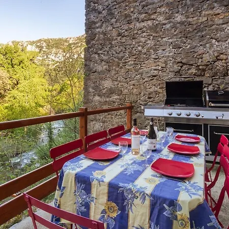 Charmante Maison Au Bord De La Riviere بيت للعطل Saint-Maurice-Navacelles